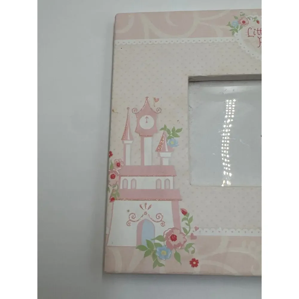 Disney Baby Little Princess Picture Frame 4x6 Pink Castle Nursery Decor